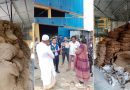 কলারোয়ার হেলাতলায় অস্বাস্থকর ও ভোজাল মৎস্য খাবার উৎপাদনকারী প্রতিষ্ঠানে টাস্কফোর্স অভিযান