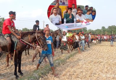 সাতক্ষীরা সদরের ব্রহ্মরাজপুরে ঘোড়দৌড় প্রতিযোগিতা