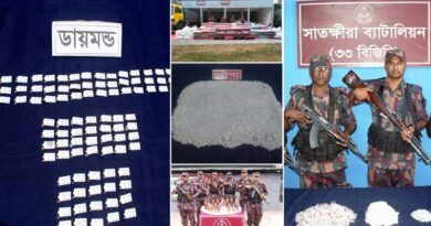 গত ৭ মাসে সাতক্ষীরায় ৩ কেজি স্বর্ণসহ ৪৫ কোটি টাকার পন্য জব্দ, আটক ২৬ জন
