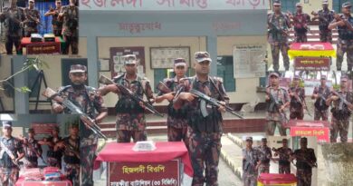 সাতক্ষীরায় প্রায় সাড়ে ৫ লক্ষ টাকার ভারতীয় মালামাল জব্দ