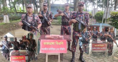 সাতক্ষীরায় ২৫ বোতল নেশাজাতীয় সিরাপসহ প্রায় সাড়ে দশ লক্ষ টাকার মালামাল জব্দ