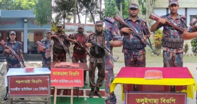 বিজিবির অভিযানে ৫০ পিস ভারতীয় ট্যাবলেটসহ প্রায় ১১ লক্ষ টাকার ঔষধ জব্দ