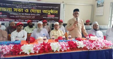 কলারোয়া আলিয়া মাদ্রাসায় গণঅভ্যুত্থান দিবস ও মাদ্রাসায় তাফসির বিভাগের অনুমতি লাভে দোয়ানুষ্ঠান
