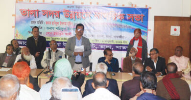 তালায় উন্নয়নের প্রতিশ্রুতি সাবেক এমপি হাবিবুল ইসলাম হাবিবের