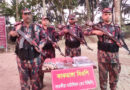 সাতক্ষীরায় ৩৩ বিজিবির অভিযানে প্রায় চৌদ্দ লক্ষ টাকার ভারতীয় মালামাল জব্দ