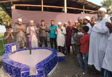 ধুলিহরে ইসলামী সমাজ কল্যাণ পরিষদের উদ্যোগে নতুন টিউবওয়েলের উদ্বোধন