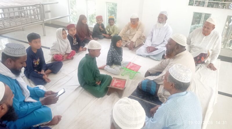 সাতক্ষীরায় শিশুদের কুরআন শিক্ষা কার্যক্রম চালু হলো হযরত বেলাল (রাঃ) জামে মসজিদে