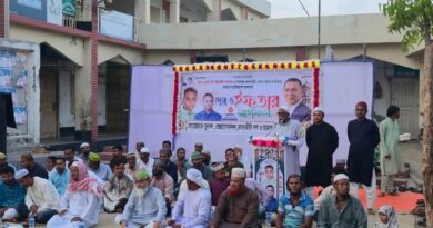 শ্যামনগরে বিএনপির ৩ সহযোগী সংগঠনের ইফতার ও দোয়া মাহফিল