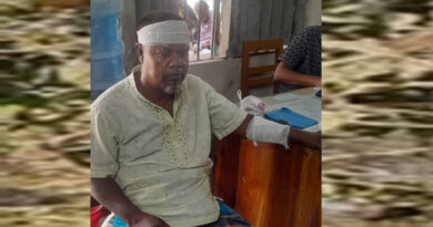 শ্যামনগরে দেশীয় অস্ত্রের আঘাতে রক্তাক্ত জখম -১