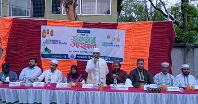 শ্যামনগর উপজেলা প্রেসক্লাবের উদ্যোগে দোয়া ও ইফতার মাহফিল