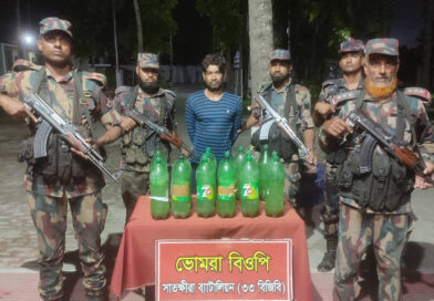 সাতক্ষীরা সীমান্তে বিজিবির অভিযানে এক আসামিসহ প্রায় ৩৭ লক্ষ টাকার ভারতীয় মালামাল জব্দ