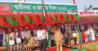 কালিগঞ্জে যথাযোগ্য মর্যাদায় মহান স্বাধীনতা ও জাতীয় দিবস উদযাপন