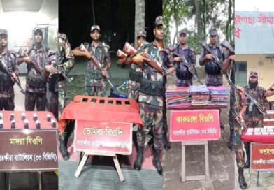 আসামী ছাড়াই সাতক্ষীরার সীমান্ত থেকে পাঁচ লক্ষাধিক টাকার ভারতীয় মালামাল জব্দ