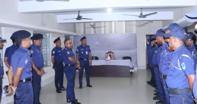 সাতক্ষীরা সদর থানা পরিদর্শন করলেন পুলিশ সুপার