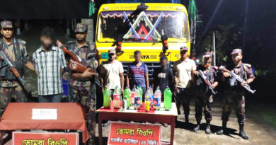 সাতক্ষীরায় প্রায় এক কোটি টাকার চোরাচালানি পণ্যসহ আটক-৩