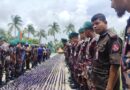 শ্যামনগরে বিজিবির ৩২ কোটি টাকার মাদক ধ্বংস