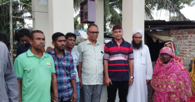 সাতক্ষীরার গদাইবিলে বন্ধ থাকা পানির ট্যাংকি চালু করলেন শেখ শফিউল্লাহ মনি