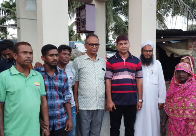 সাতক্ষীরার গদাইবিলে বন্ধ থাকা পানির ট্যাংকি চালু করলেন শেখ শফিউল্লাহ মনি