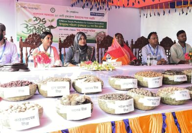 উপকূলীয় পরিবেশ পুনরুদ্ধারে শ্য্যমনগরে ১০ লক্ষ বীজ রোপণের উদ্বোধন