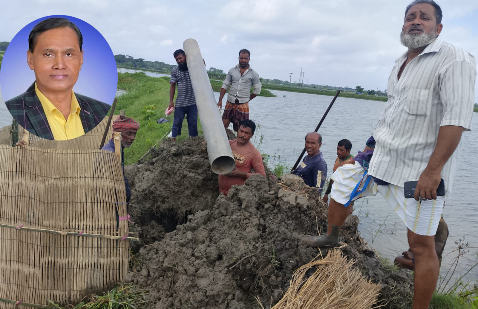 সাতক্ষীরায় আলিম চেয়ারম্যানের উদ্যোগে লাবসা বিলের পানি নিষ্কাশনের কাজ এগিয়ে চলেছে