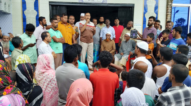 সাতক্ষীরায় শৈলকুর বিলের পানি নিষ্কাশনে ঘের মালিকদের ৩ দিনের আল্টিমেটাম