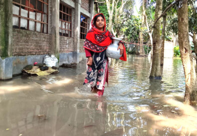 সাতক্ষীরার লাবসা বিলে অপরিকল্পিত মৎস্য ঘের: কয়েক হাজার মানুষ পানিবন্দি