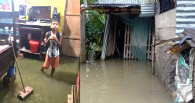 বৃষ্টির পানিতে ভাসছে সাতক্ষীরা