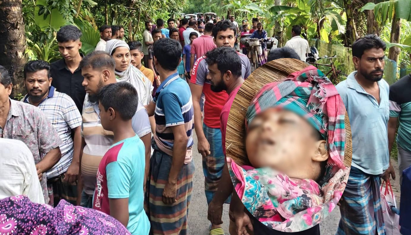 কালিগঞ্জে ট্রাকচাপায় ৪ বছরের শিশুর মর্মান্তিক মৃত্যু, চালক আটক
